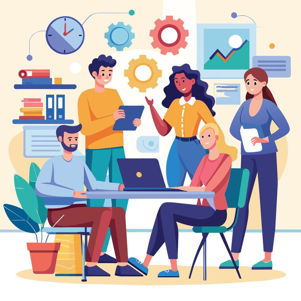 teamwork Ilustrasi